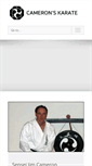 Mobile Screenshot of nhkarate.com