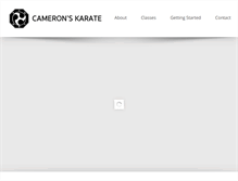 Tablet Screenshot of nhkarate.com